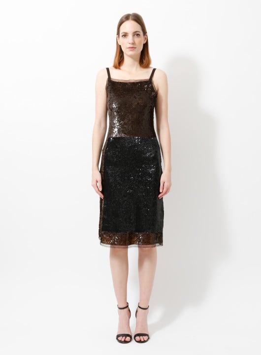F/W 2000 Narciso Rodriguez Sequin Dress