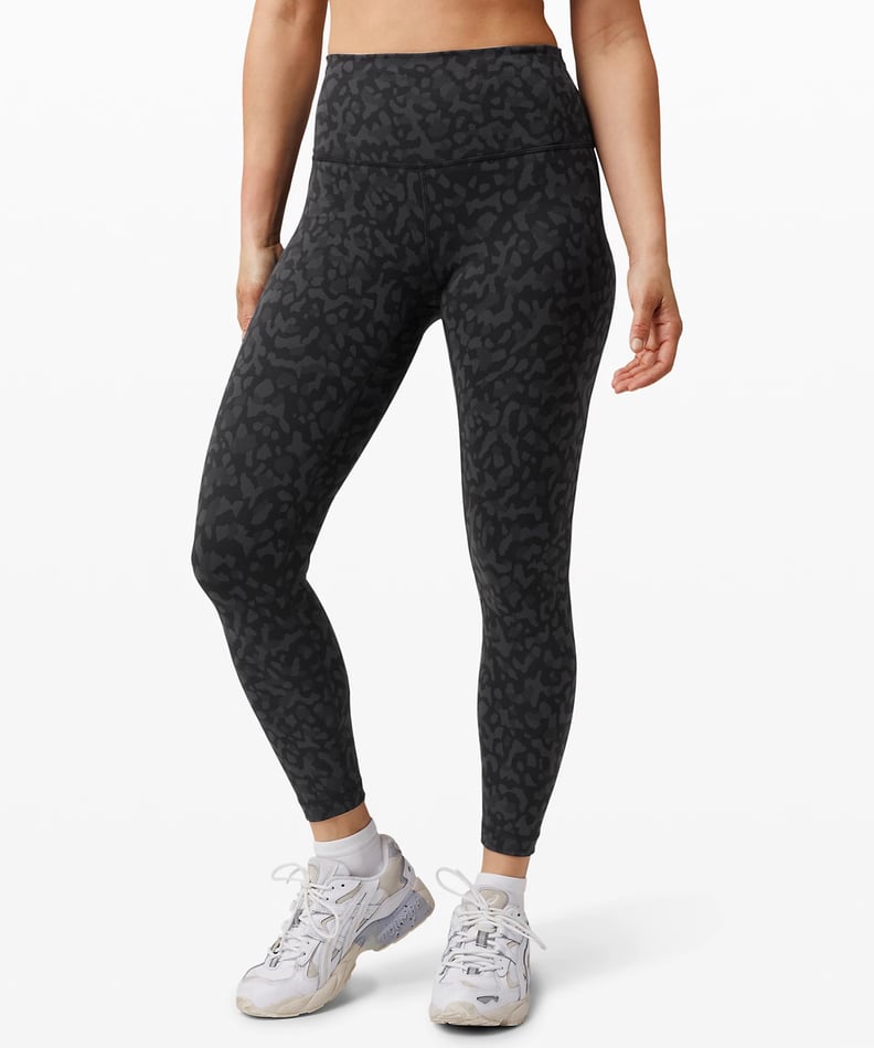 LULULEMON Wunder Train Hi-Rise Tight 25 (Black Camo, 8) at  Women's  Clothing store