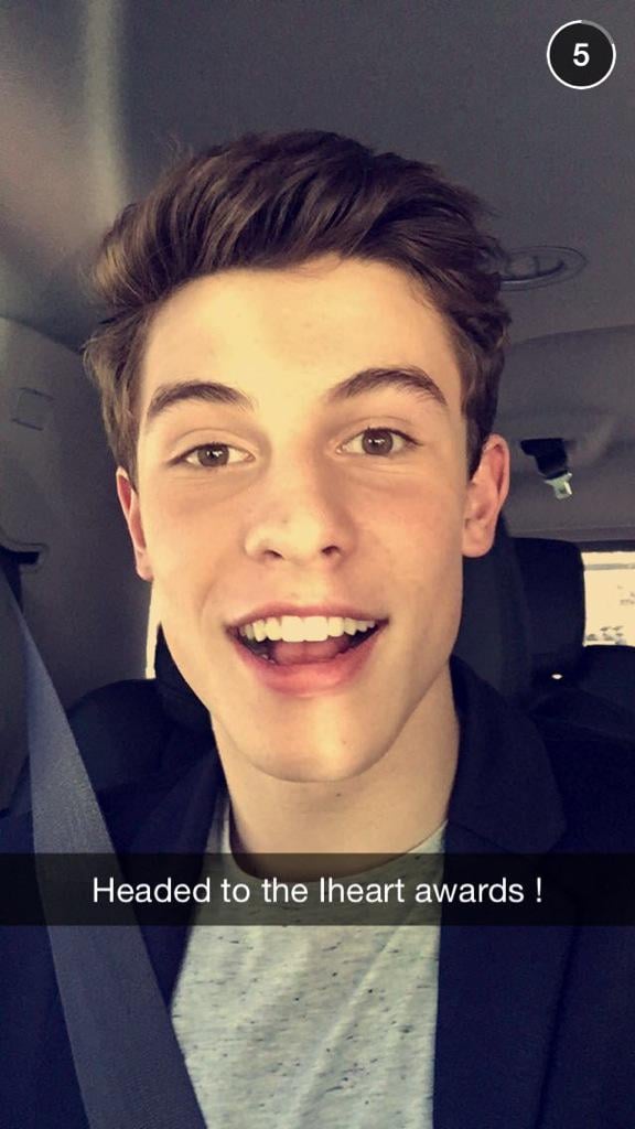 Shawn Mendes on Snapchat: shawnmendes1