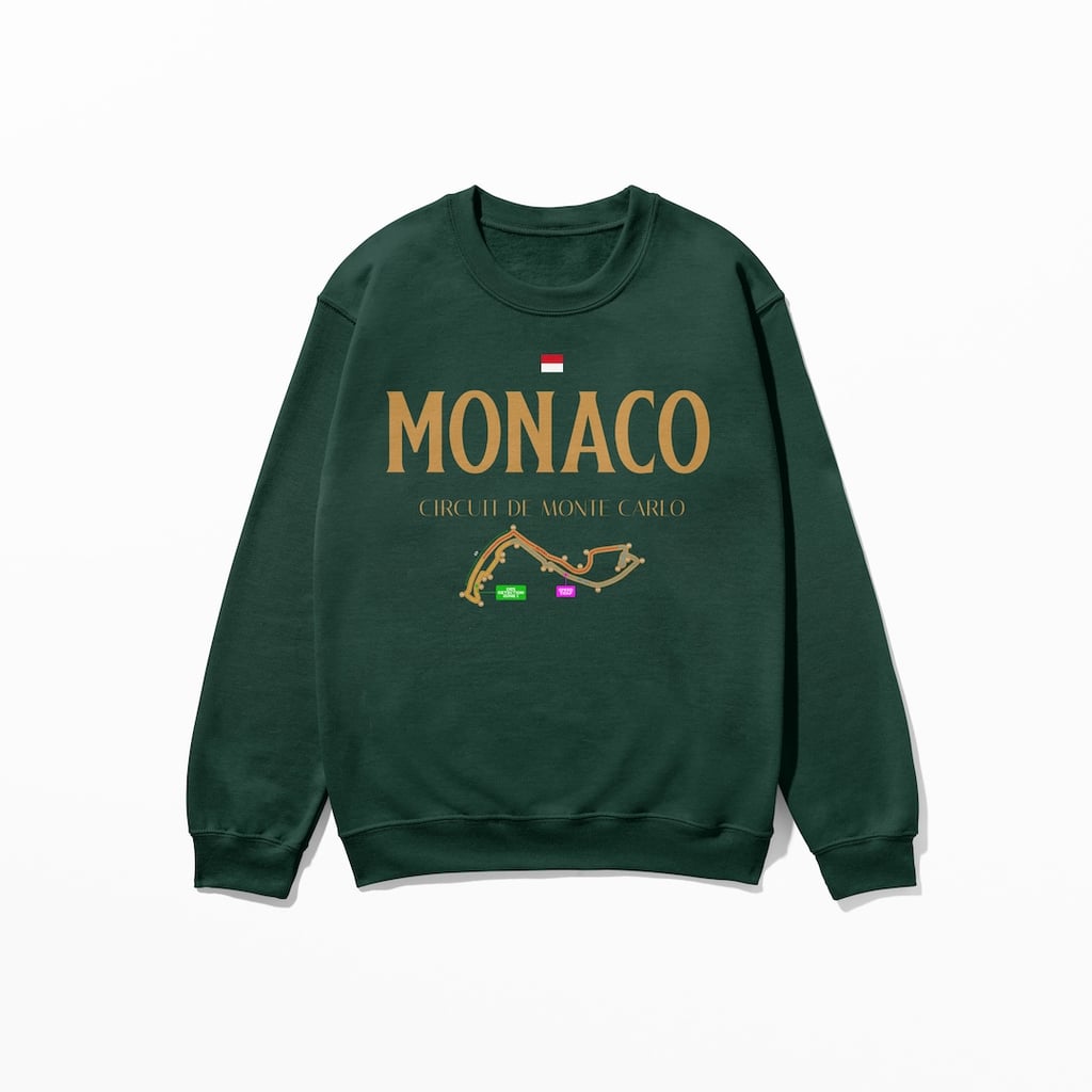 Monte Carlo Circuit De Monaco Sweatshirt