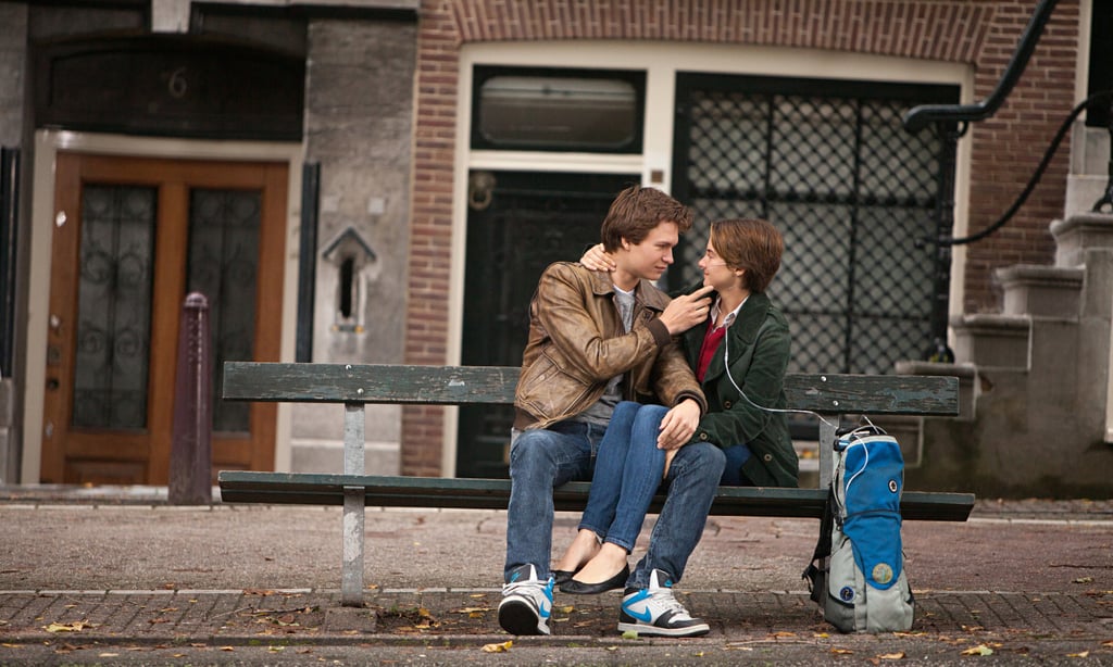 Ansel Elgort and Shailene Woodley Recreate TFIOS Bench Scene