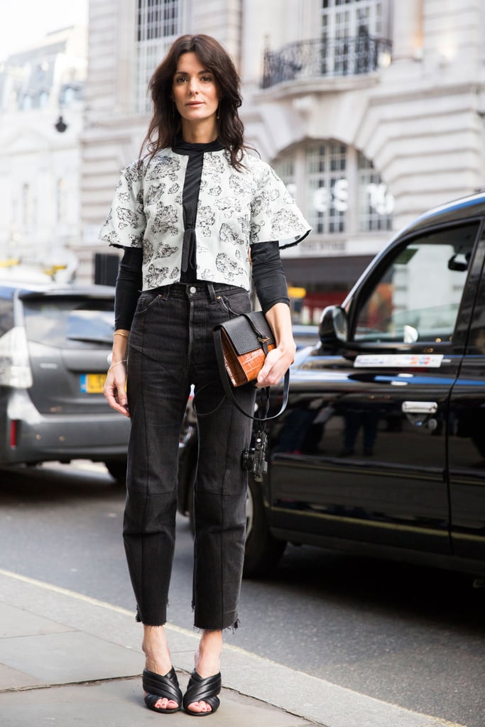 Hedvig Opshaug at Milan Fashion Week.