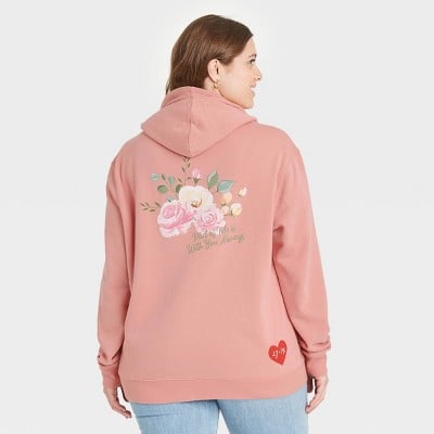 Botanical Flowers Zip-Up Hooded Graphic Sweatshirt - Pink | You'll Adore  the New To All the Boys: Always and Forever Collection at Target | POPSUGAR  Smart Living Photo 13
