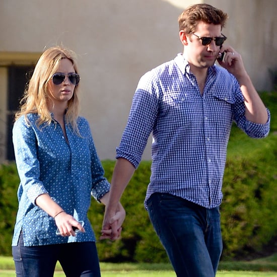 Emily Blunt After Birth With John Krasinski | Pictures