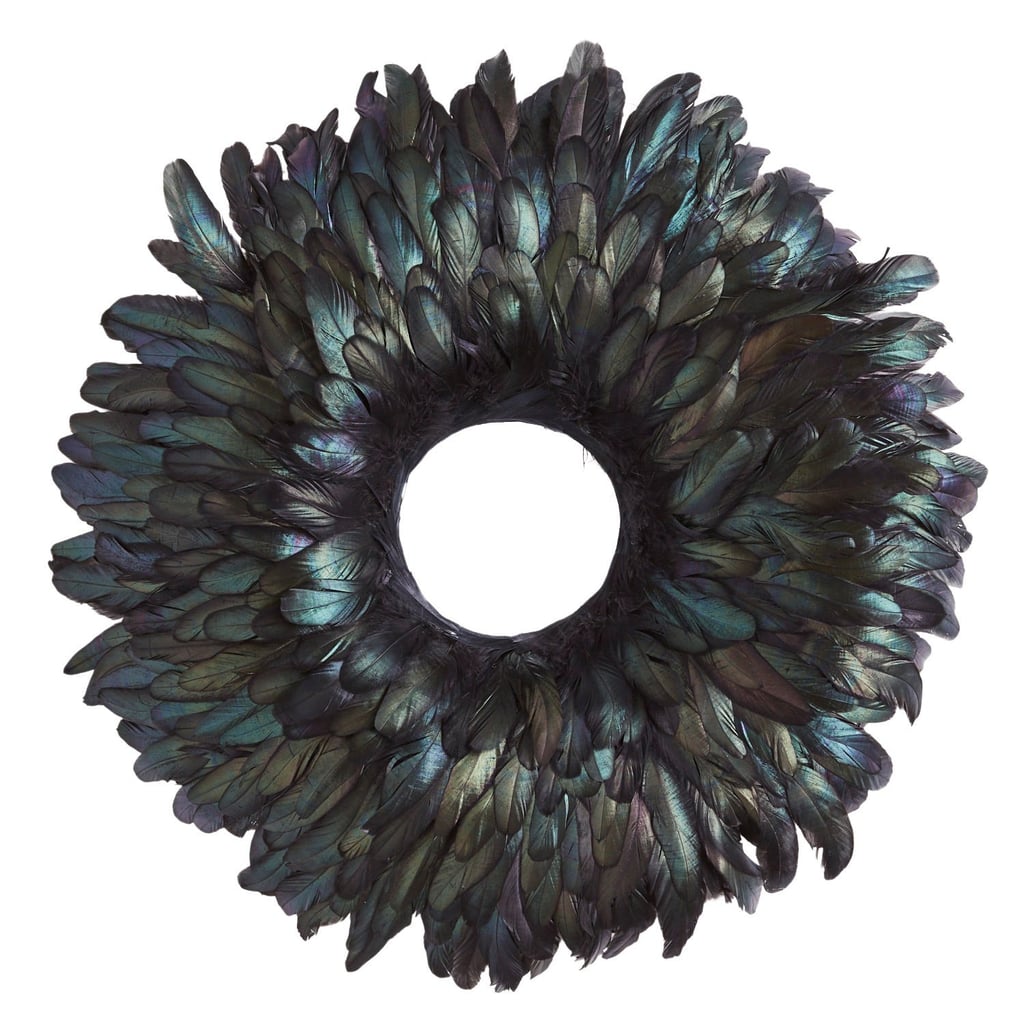 Black Feathers Wreath