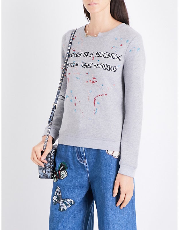 You Can Shop Similar Gray Slogan Sweatshirts