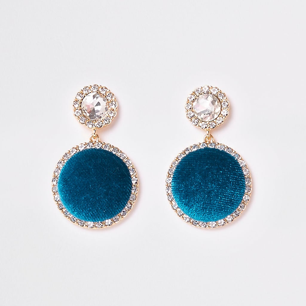 River Island Turquoise Drop Earrings