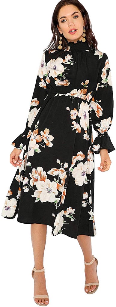 Floerns Floral Print Dress