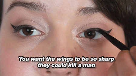 Your cat eyeliner will never be good enough.