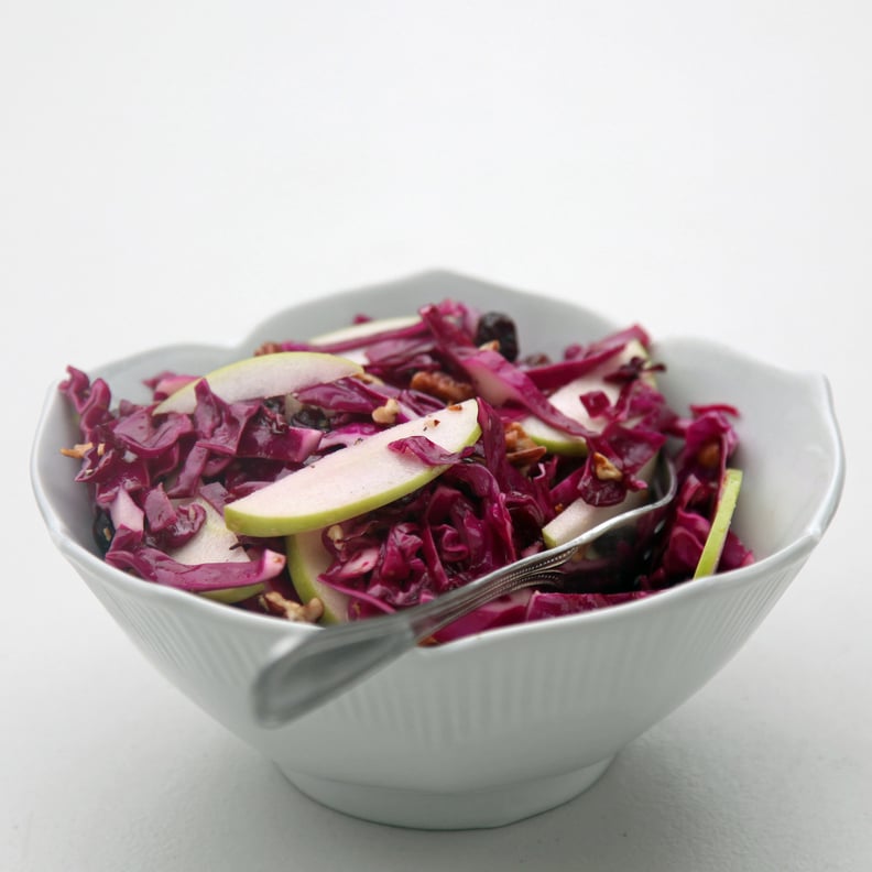 Cabbage, Cranberry, and Apple Slaw