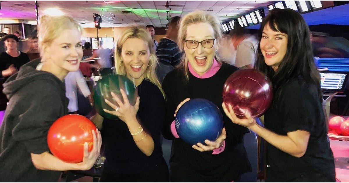 Big Little Lies Cast Bowling Pictures POPSUGAR Celebrity