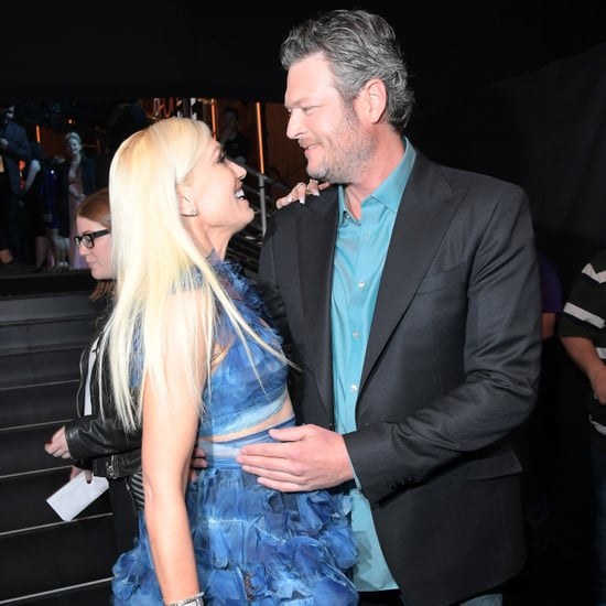 Blake Shelton & Gwen Stefani at 2017 People's Choice Awards