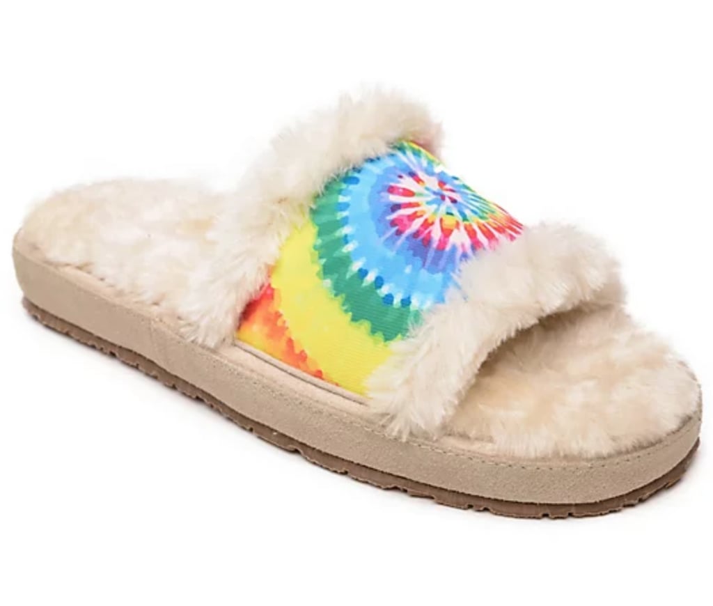 Minnetonka Tie-Dye Slip-On Slippers