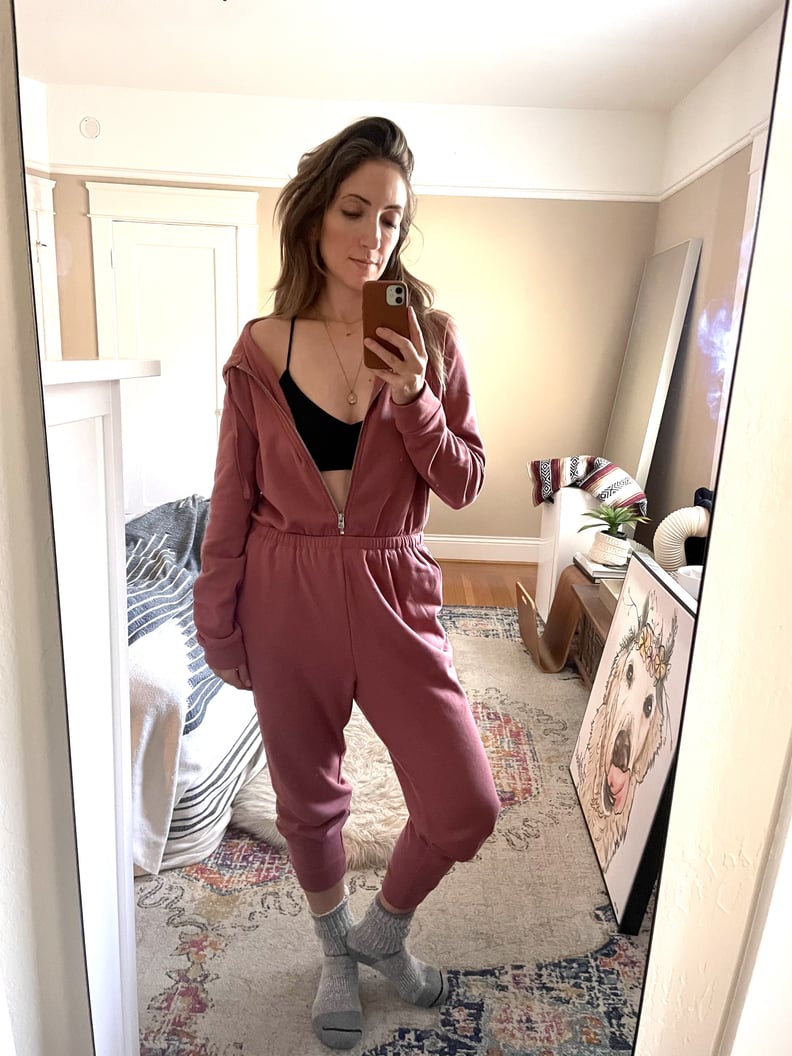 A Hoodie Jumpsuit For Inside the House