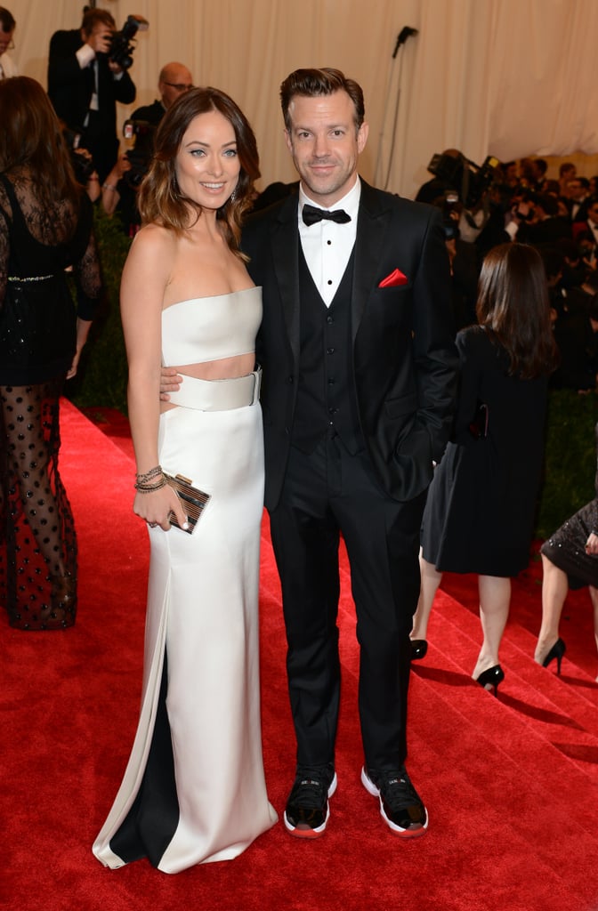 Olivia Wilde and Jason Sudeikis at the 2013 Met Gala