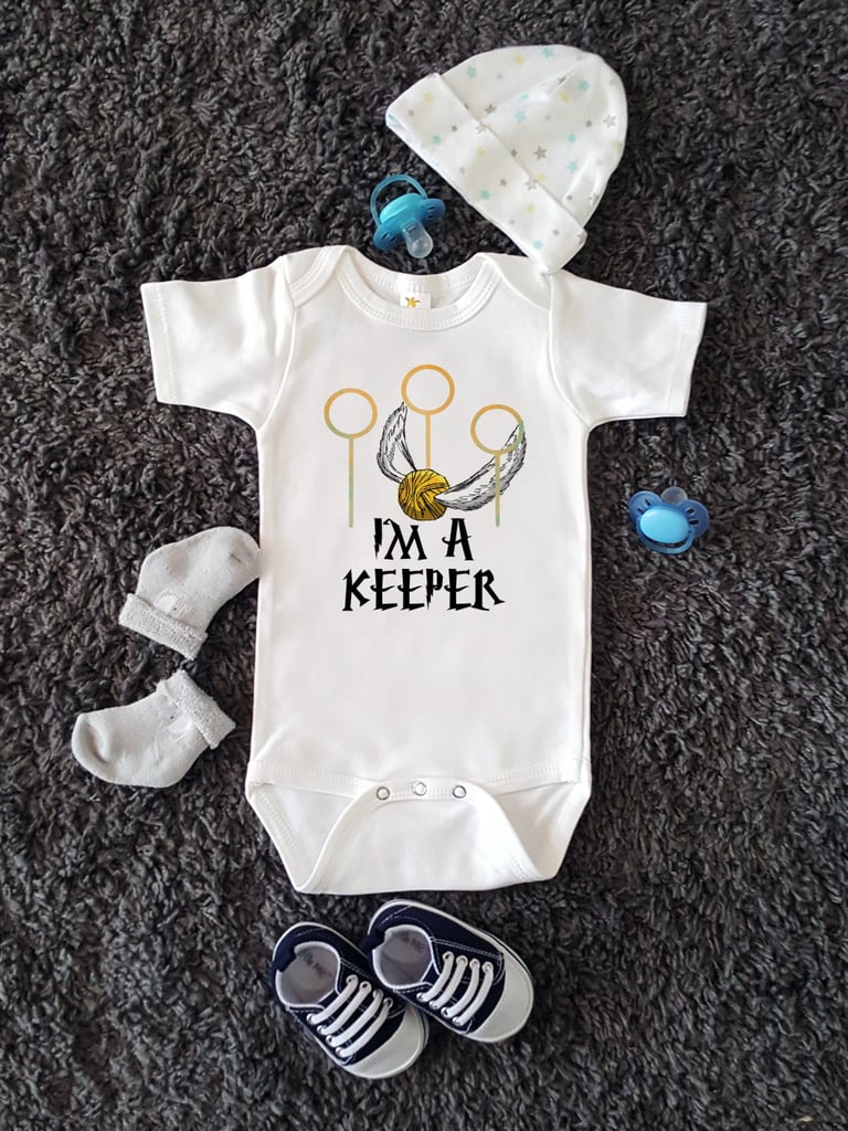 I'm a Keeper Harry Potter Baby Onesie