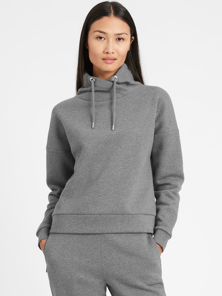 Funnel-Neck Sweatshirt