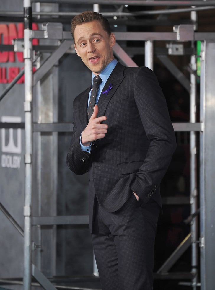 Tom Hiddleston at LA Premiere of Kong: Skull Island | POPSUGAR ...