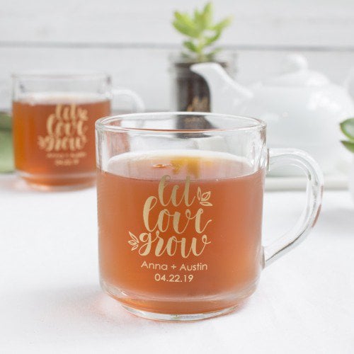 Personalized Glass Mugs