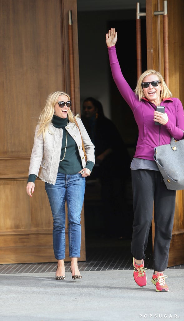 Reese Witherspoon and Chelsea Handler Having Lunch in LA