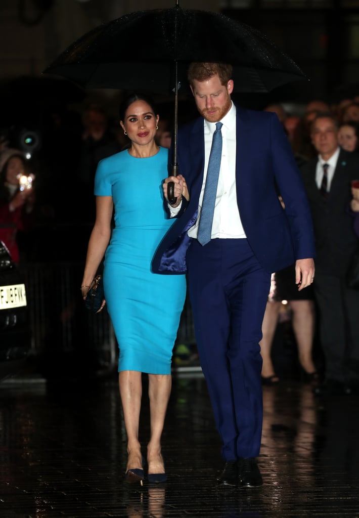 Prince Harry and Meghan Markle at the 2020 Endeavour Awards