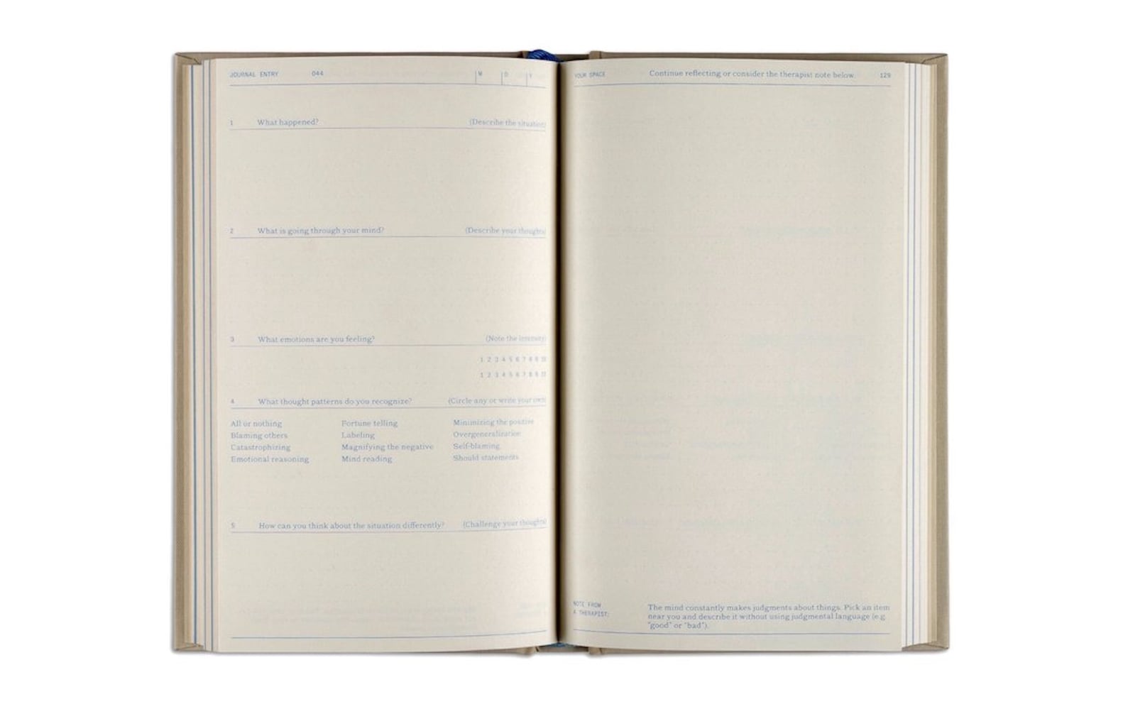 Guided Journaling Notebook For Anxiety and Stress Relief | PS Fitness