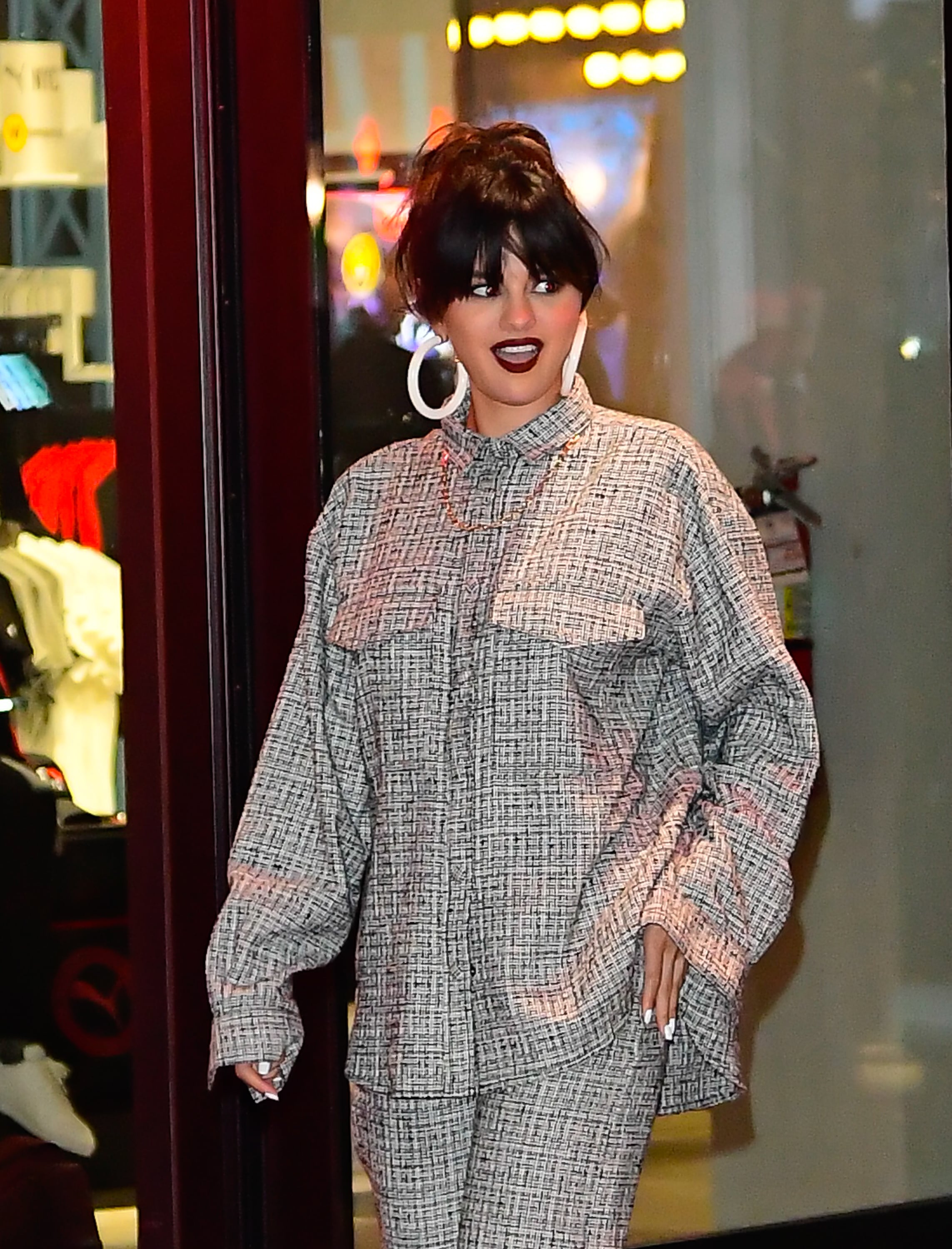 Selena Gomez Wears Everlane Puffer to Puma Meet and Greet PS Fashion