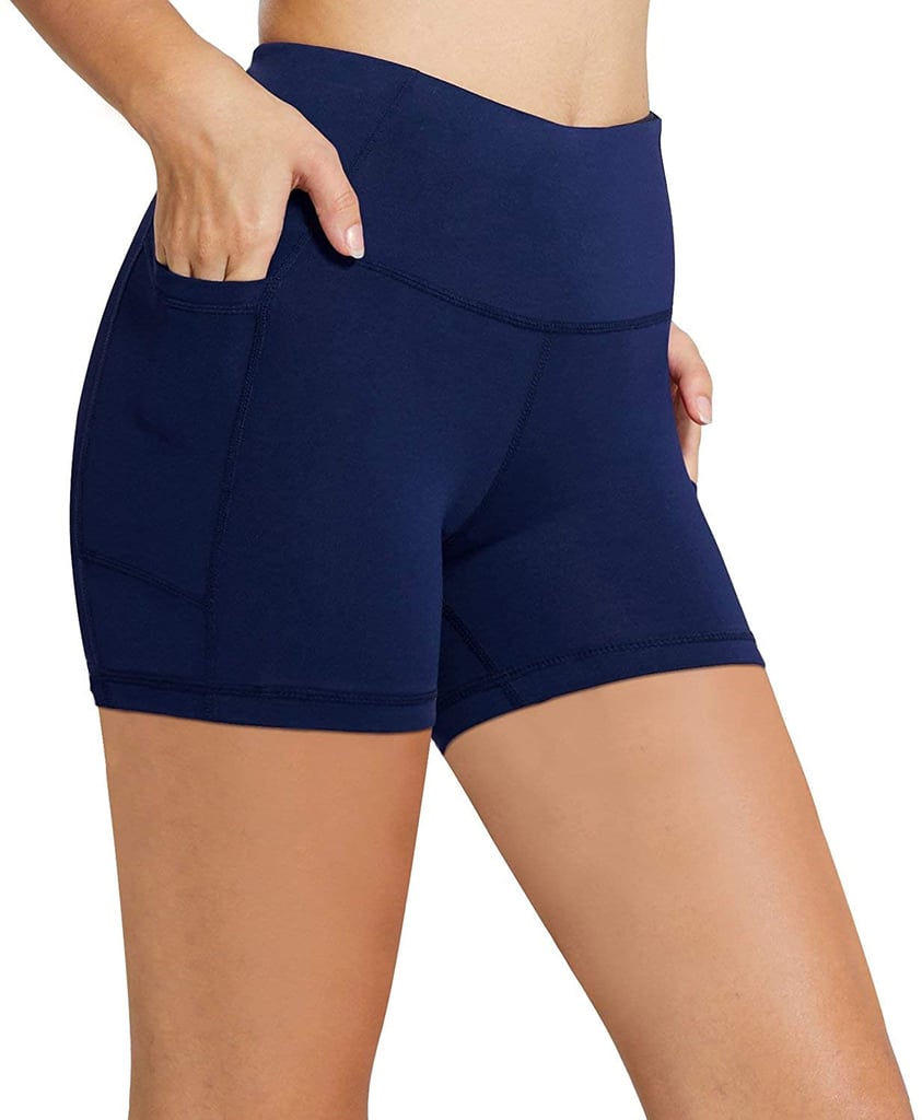 Baleaf 5" High Waist Workout Shorts