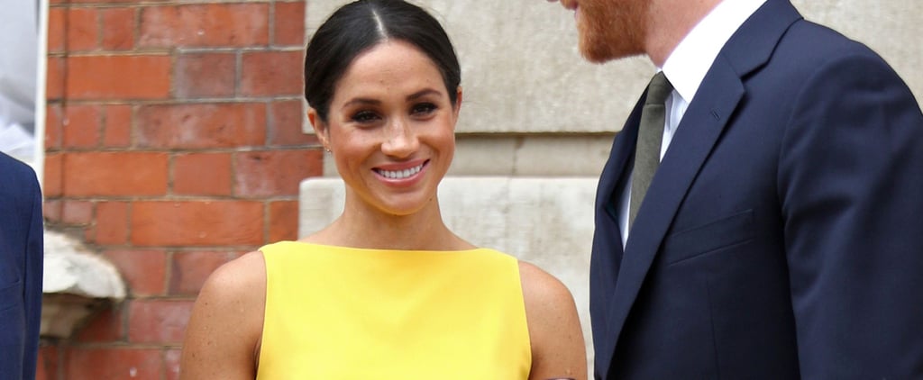 Meghan Markle's Dress Is Brighter Than the Sun, and We're Hardly Exaggerating
