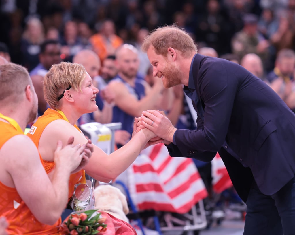 Meghan Markle and Prince Harry at the 2022 Invictus Games