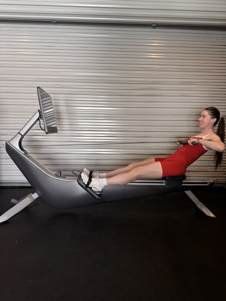 Hydrow Arc Rower ($2,295)
For an advanced home rower, the Hydrow Arc includes performance tracking to help you reach your goals. Its training system can track the precision, power, and endurance of each stroke and provide feedback. The athlete-led workouts are filmed around the world with over 5,000 class options. If you have a competitive edge, there's also a leaderboard to motivate you during each session. 
Editor Quote: "The Hydrow Arc Rower made me fall in love with rowing. I've always been intimidated by rowing and preferred running, but the machine's HydroMetrics allowed me to track my performance and see real improvements. The machine itself is so smooth, thanks to the electromagnetic drag resistance that mimics water, so it doesn't feel jerky." — Genevieve Farrell, former director of fitness and wellness video