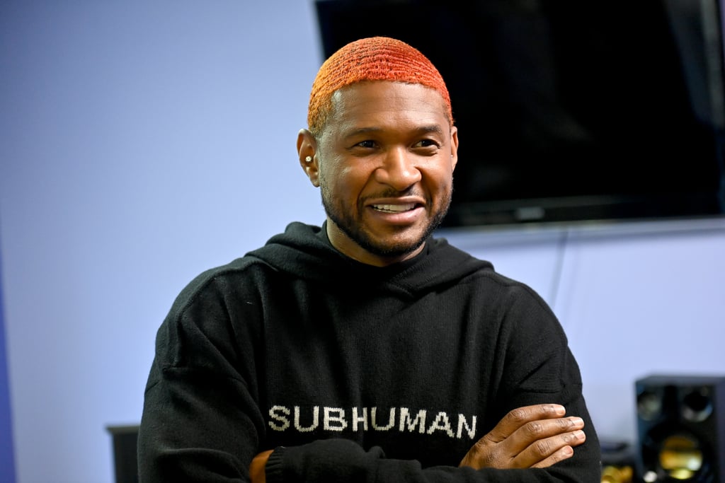 Usher's Orange Hair in November 2022