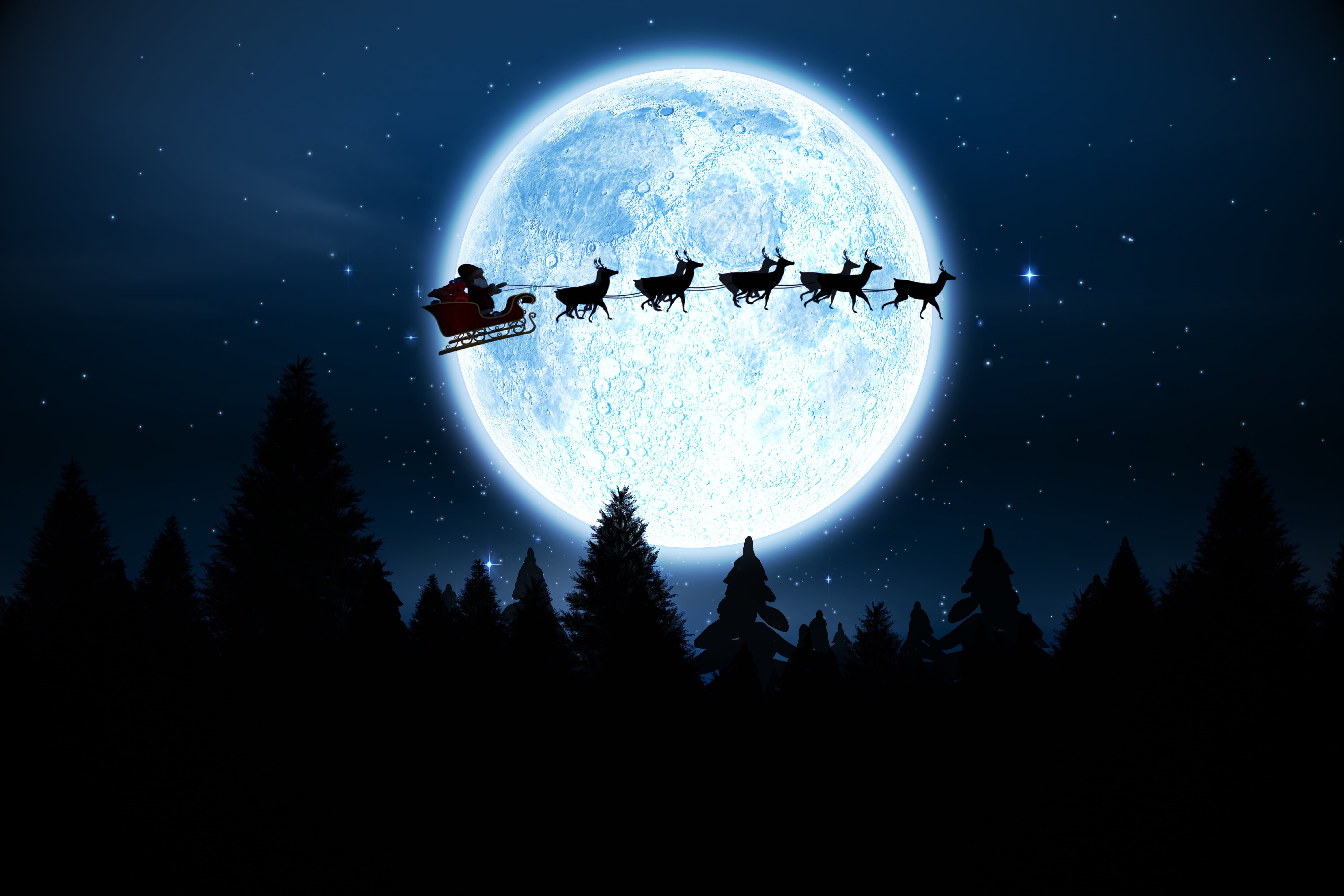 santa sleigh sightings