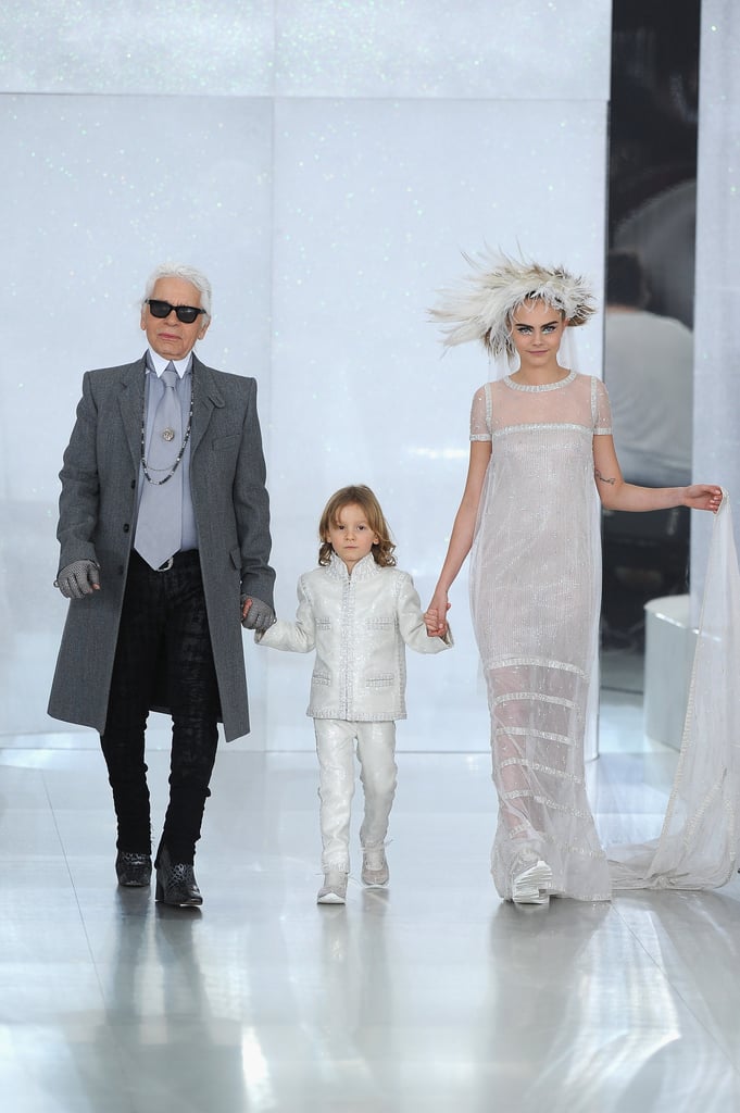 Hudson Kroenig is the mini model featured in many of Lagerfeld's shows ...