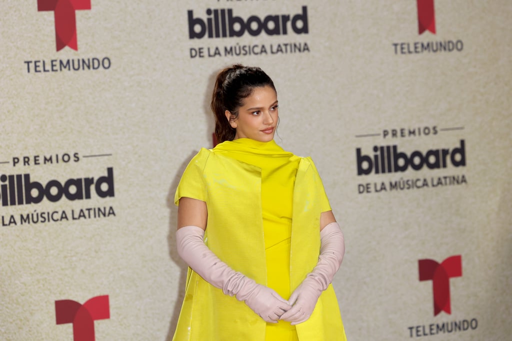 Rosalía's Yellow Valentino Dress at the Latin Music Awards