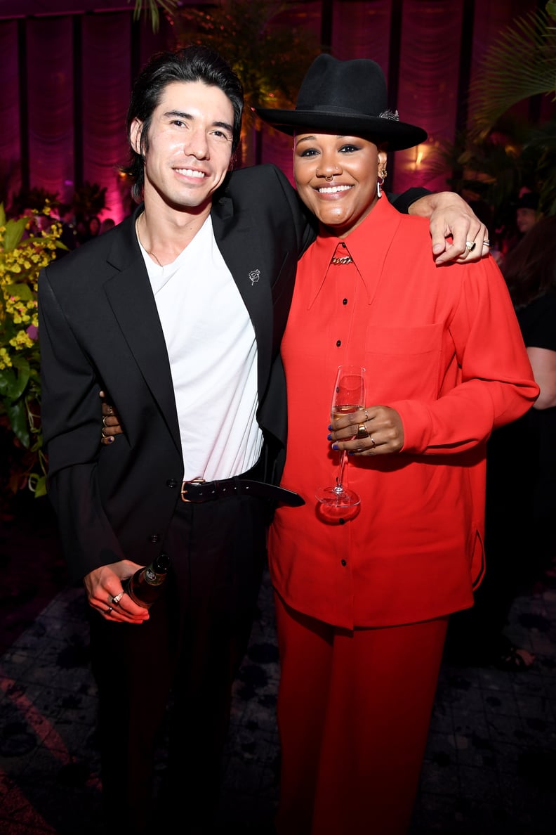 Benjamin Barrett and Rahne Jones at The Politician Premiere