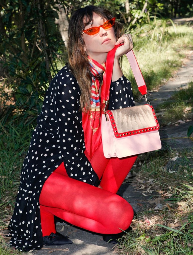 Poppy Lissiman Glitter Rays Flap Bag