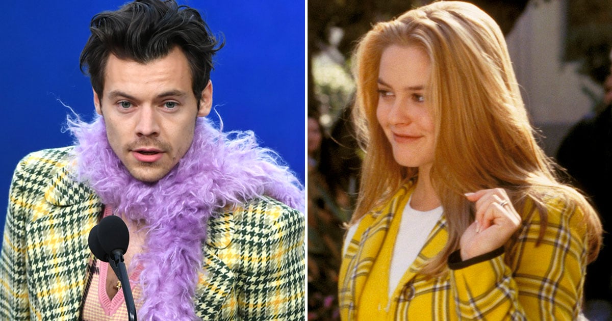 Alicia Silverstone Gave Harry Styles’s Grammys Blazer the Cher Horowitz Seal of Approval
