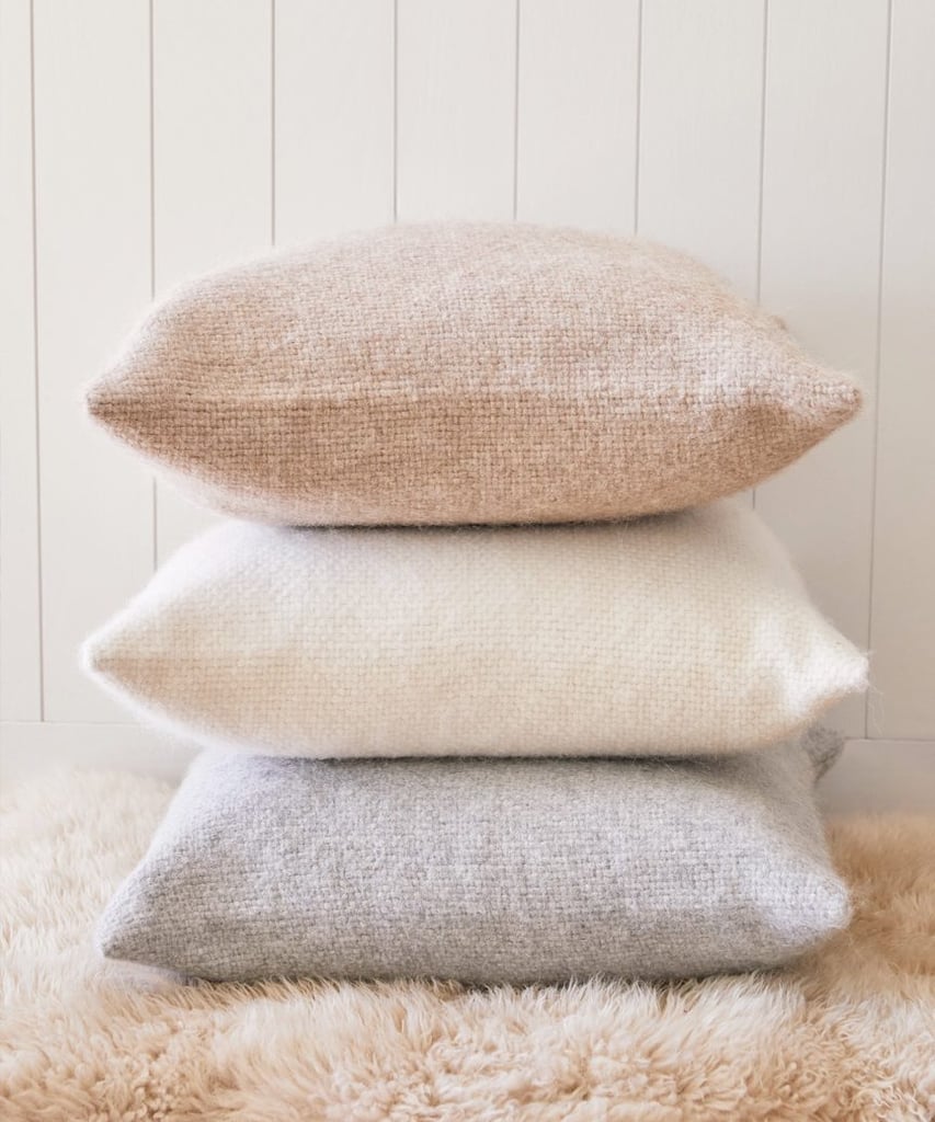 The Ultimate Throw Pillow: Jenni Kayne Alpaca Basketweave Pillow