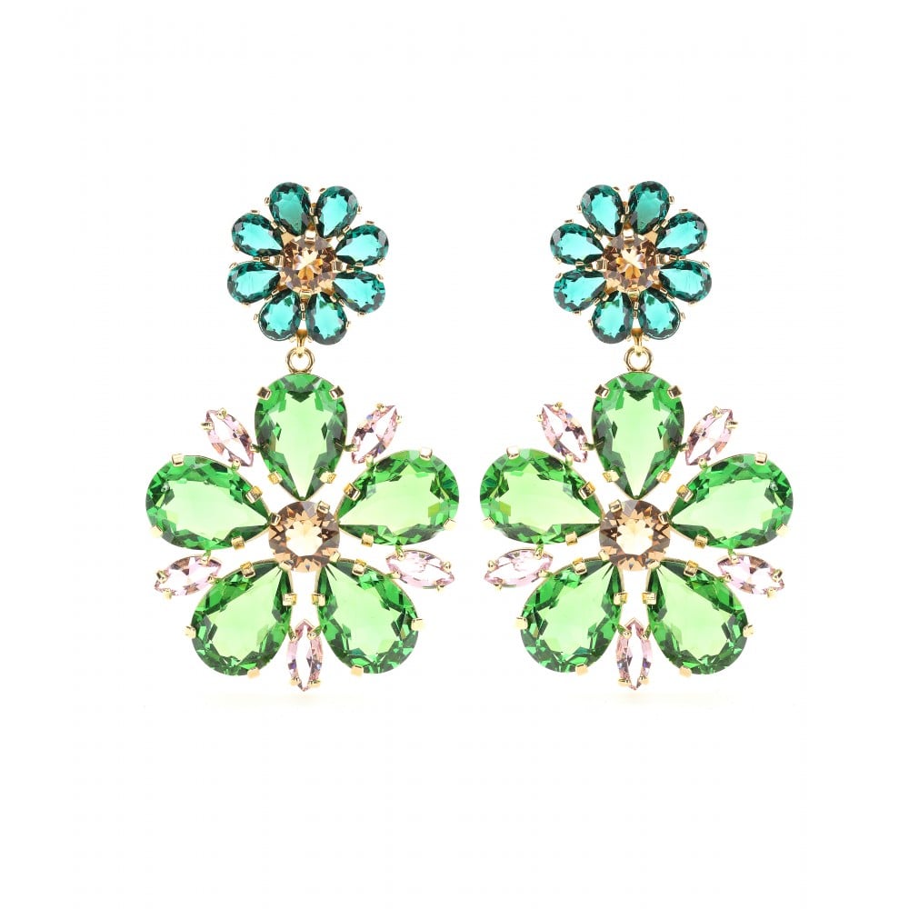Dolce & Gabbana Embellished Clip-On Earrings ($1,235)
