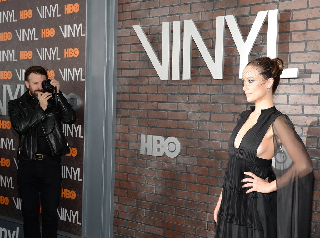 Olivia Wilde and Jason Sudeikis at Vinyl NYC Premiere