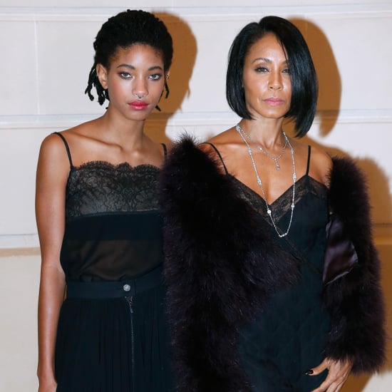Jada Pinkett Smith and Willow at Chanel Show in Paris 2016
