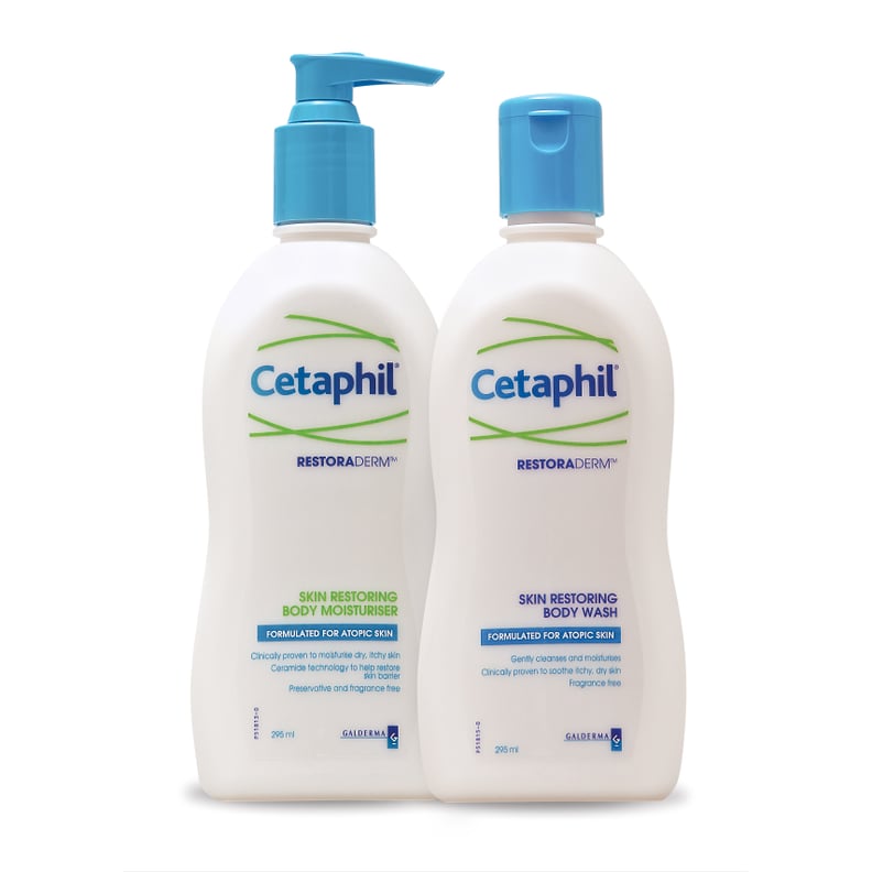 Cetaphil RestoraDerm Body Wash and Moisturizer