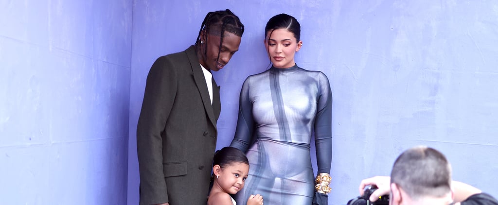 Travis Scott Brings Kylie Jenner and Daughter Stormi to the BBMAs Carpet