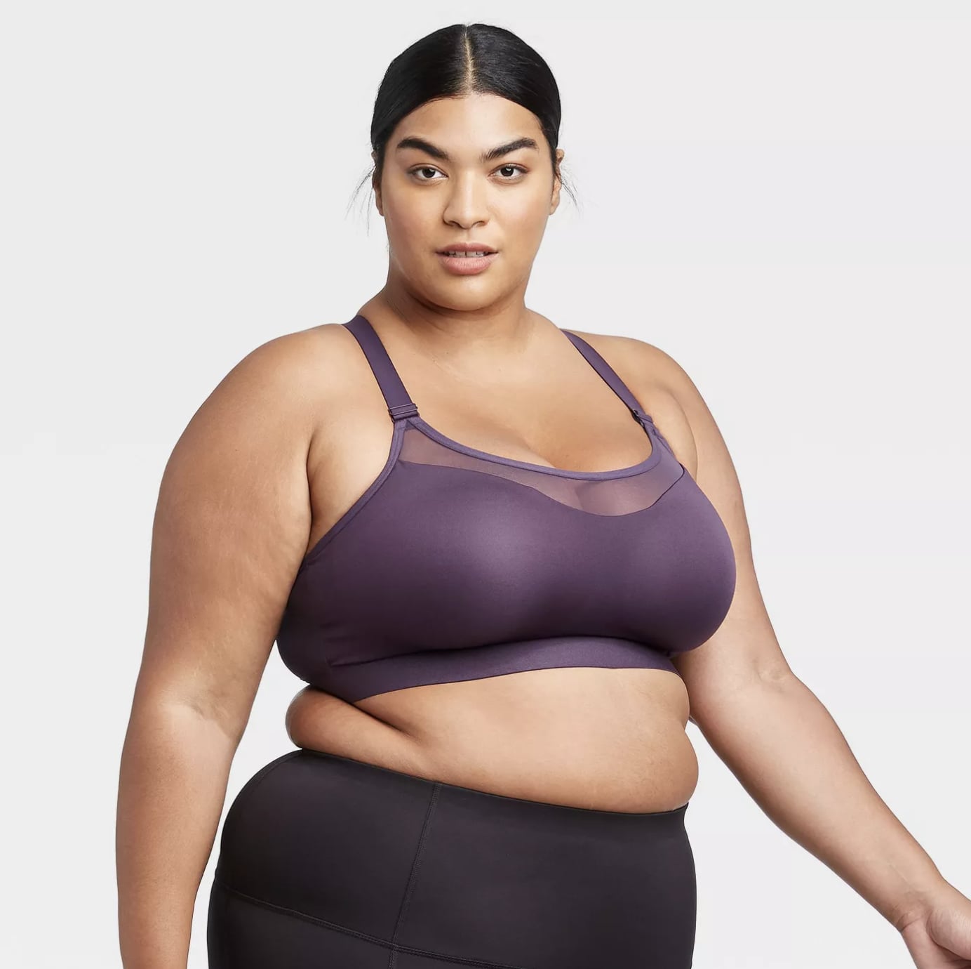 plus size sports bra target