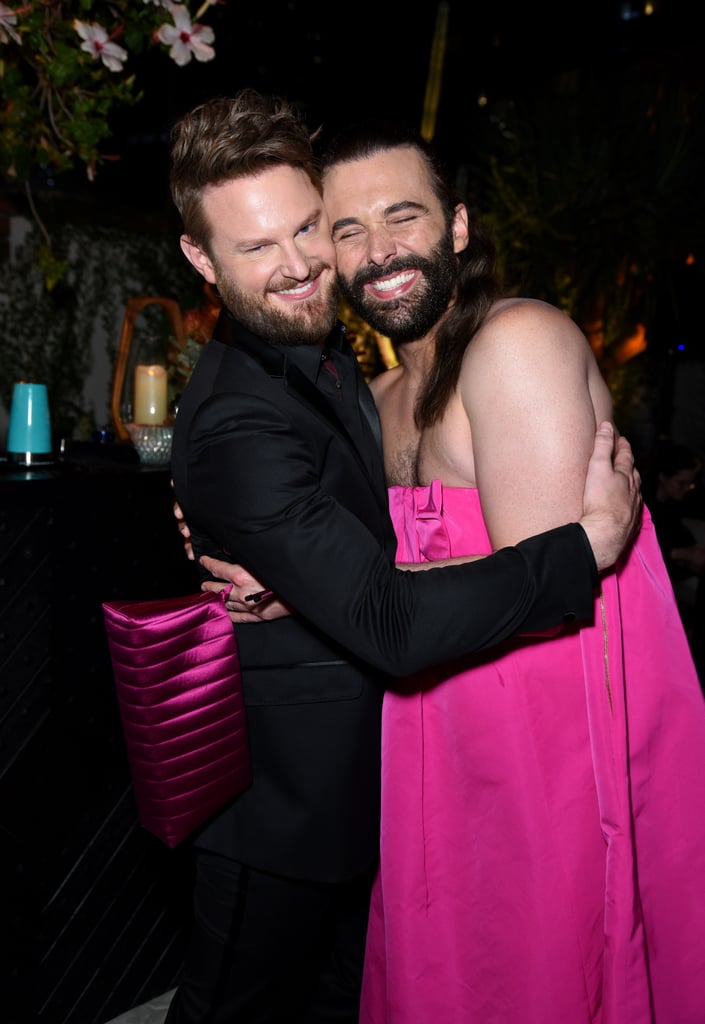 Jonathan Van Ness Wore Rochas Dress to the Creative Arts Emmy After Party