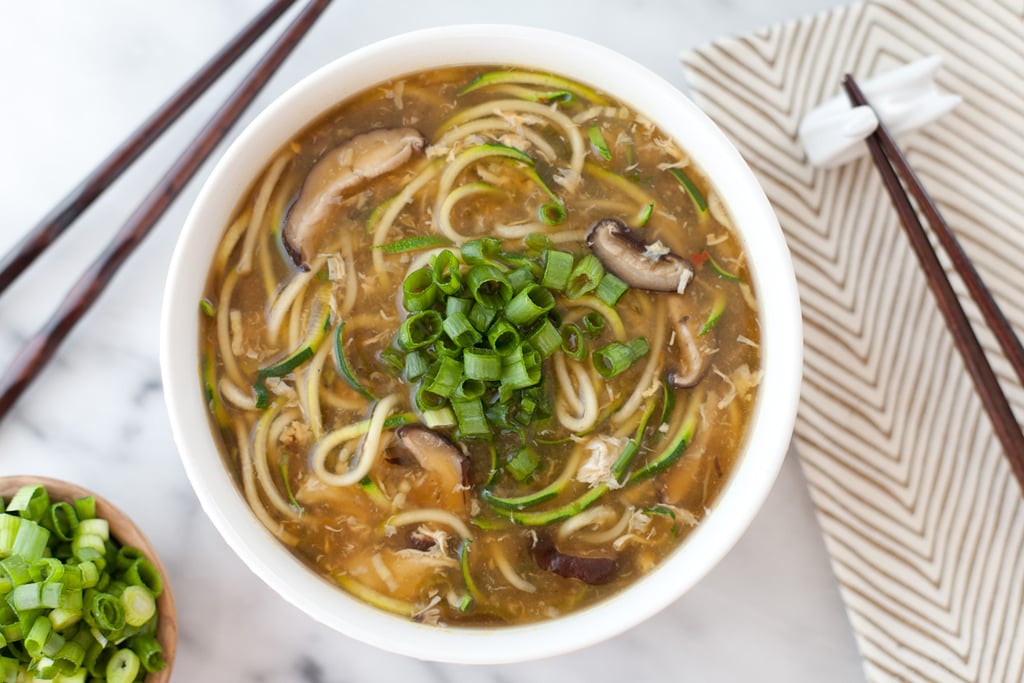 Zucchini-Noodle Egg Drop Soup