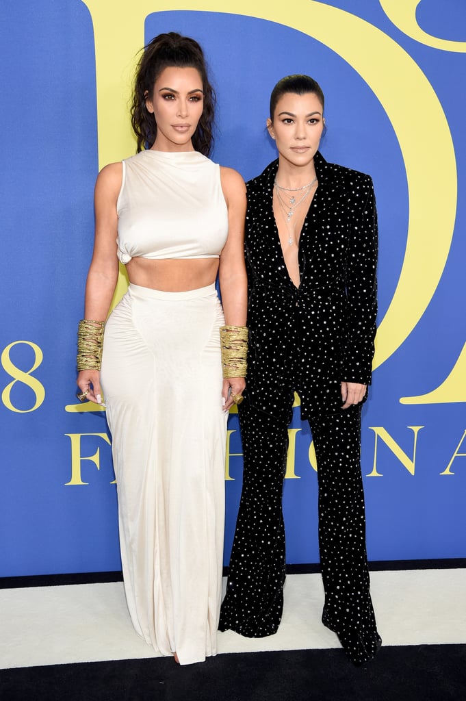 Kourtney Kardashian Christian Siriano Suit CFDA Awards 2018