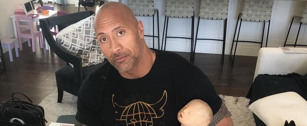 Dwayne Johnson Infant CPR Course