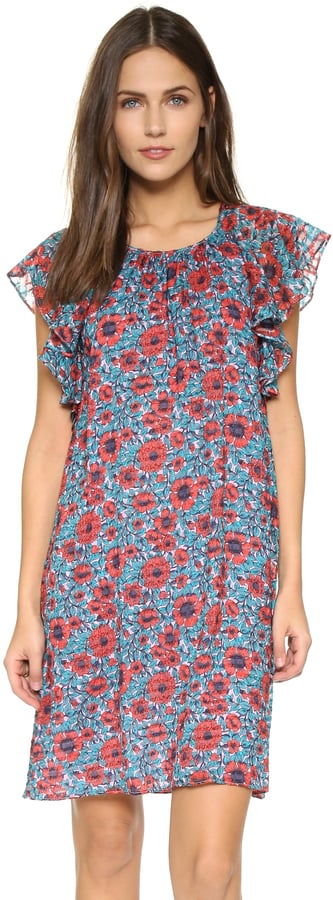Rebecca Taylor Sleeveless Lindsay Ruffle Dress ($395)